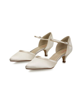 Brautschuhe Brianna Ivory Satin 6 - 39