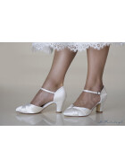 Brautschuhe Luciana Ivory Satin / G.Westerleigh SALE 7 - 40