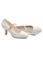 Brautschuhe Megan Ivory Satin / G.Westerleigh SALE