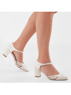 Brautschuhe Gitta Ivory Satin