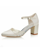 Brautschuhe Gitta Ivory Satin 7,5 - 40,5