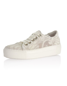 Brautschuhe Ysabel Braut Sneaker Perle Sequins Mesh