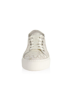 Brautschuhe Ysabel Braut Sneaker Perle Sequins Mesh