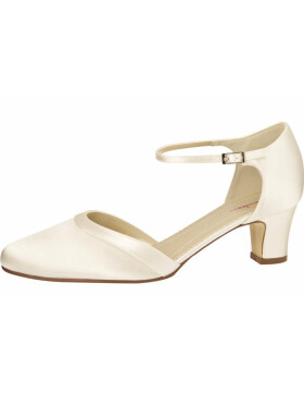 Brautschuhe Anika Ivory Satin 39,5