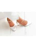 Brautschuhe Anika Ivory Satin 39,5