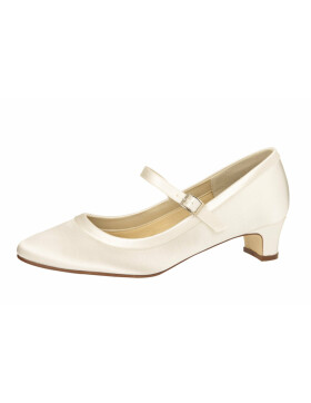 Brautschuhe Larissa Ivory Satin 5 - 38