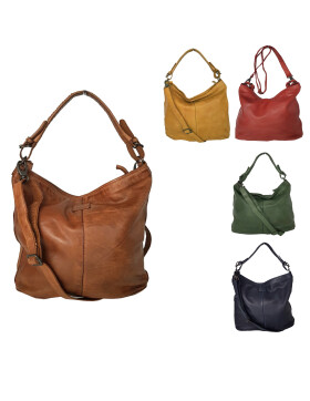 Damen Leder Tasche &quot;Tess &quot; Beuteltasche, Schultertasche, Shopper von Bear Design CL 32851