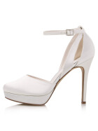 Brautschuhe Makenzi Ivory Satin 5,5 -38,5