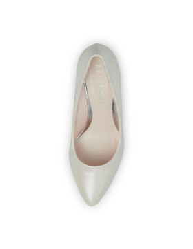 Brautschuhe Beautiful Lady Ivory Leather Look 3 - 36