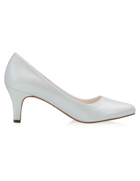 Brautschuhe Beautiful Lady Ivory Leather Look 3 - 36