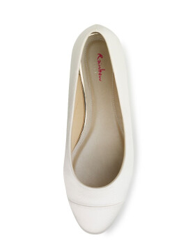 Brautschuhe Bess Ivory Satin 39