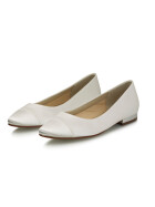 Brautschuhe Bess Ivory Satin 39