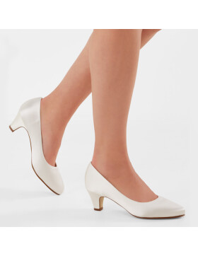 Brautschuhe Megan Ivory Satin