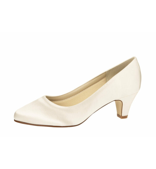 Brautschuhe Megan Ivory Satin 7 - 40