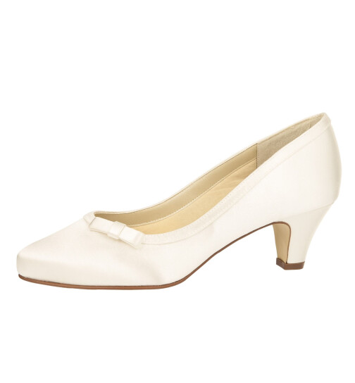 Brautschuhe Josephine Ivory Satin