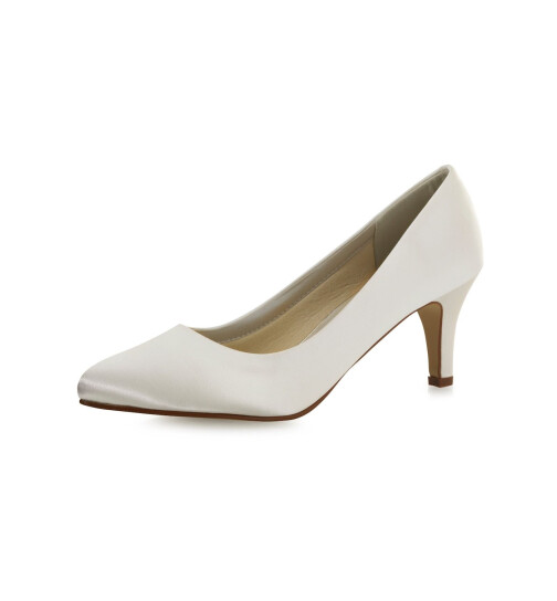 Brautschuhe Lottie Ivory Satin 5,5 -38,5