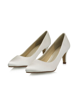 Brautschuhe Lottie Ivory Satin 5,5 -38,5