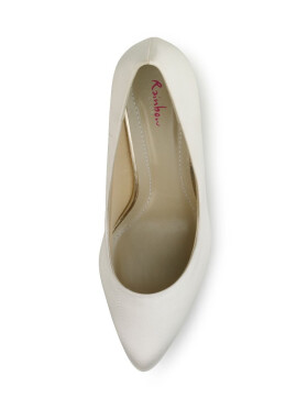 Brautschuhe Lottie Ivory Satin 7 - 40