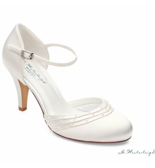 Brautschuhe Melissa Ivory Satin / G.Westerleigh SALE