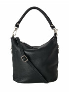 Damen Leder Tasche, Schultertasche klein, Italienische...